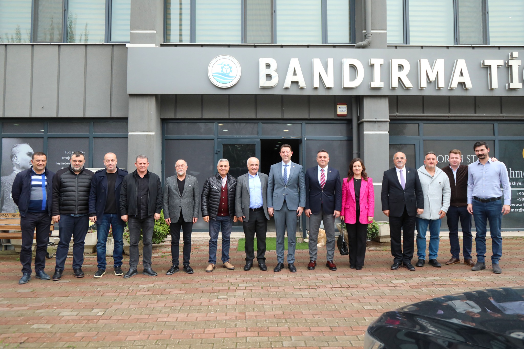 Başkan Tosun Ticaret Odası Ve Ticaret Borsasına Ziyarette Bulundu