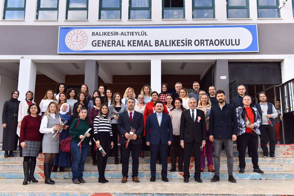 Başkan Avcı 24 Kasım’da Öğretmenleri Yalnız Bırakmadı