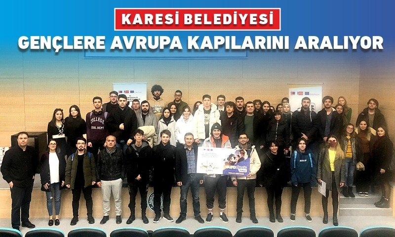 Üniversiteli Gençlere Avrupa Birliği Eğitim Programları Hakkında Bilgi Verdi