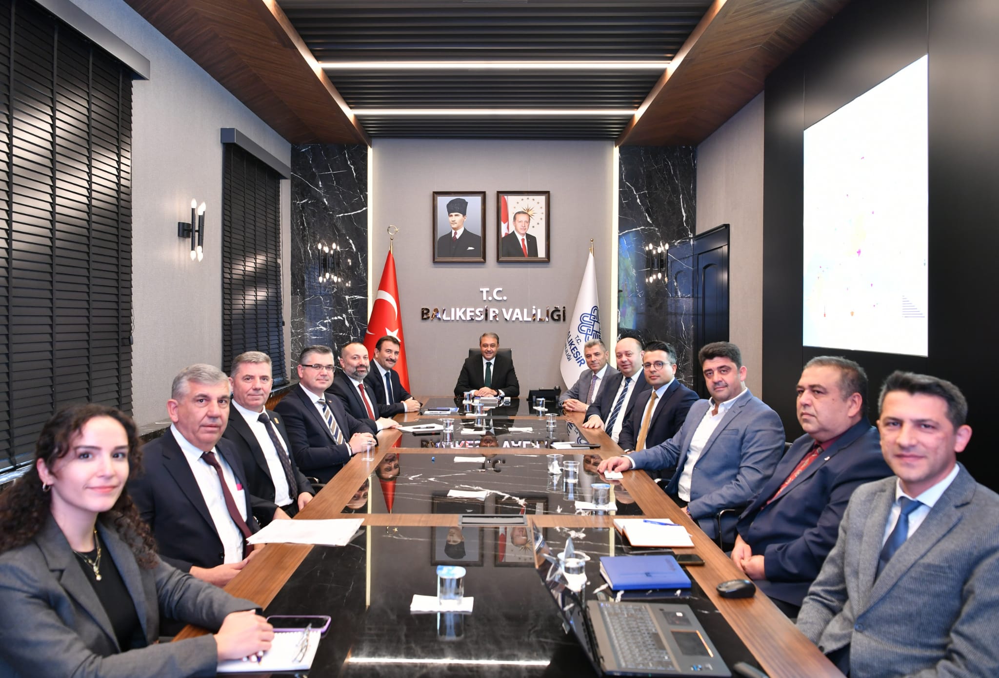 Gönen İlçesine Tarıma Dayalı İhtisas Sera Organize Sanayi Bölgesi Kuruluş Toplantısı