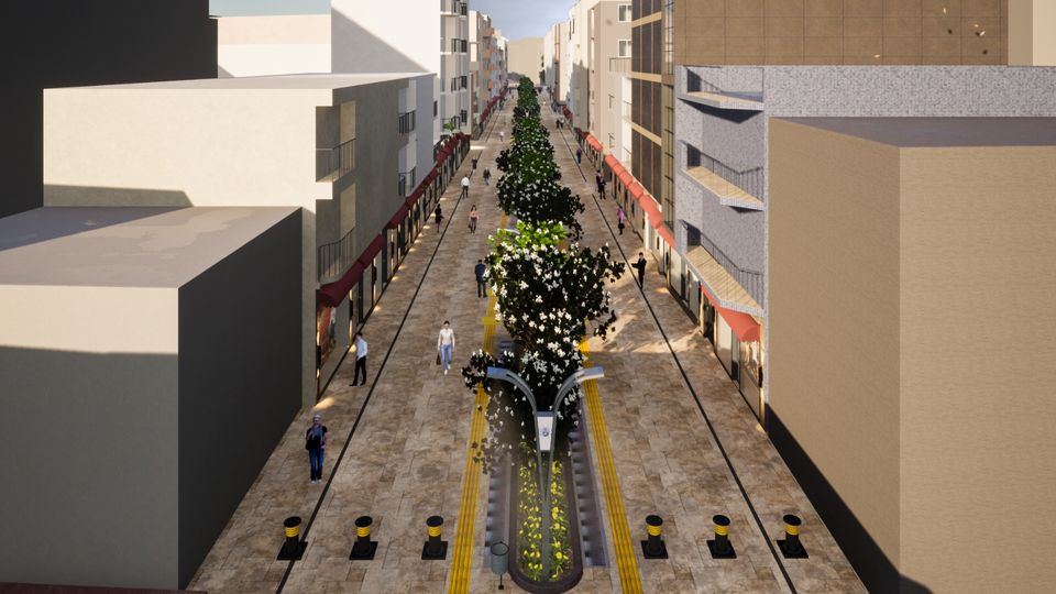 Ali Çetinkaya Caddesi Yayalaştırma Projesi İhale Aşamasında