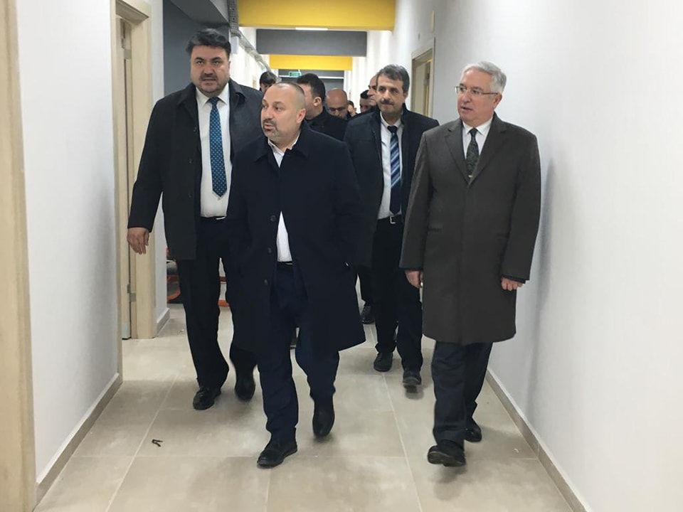 Genel Sekreter Havran İlçesinde Yeni Yatırımlarda İncelemelerde Bulundu