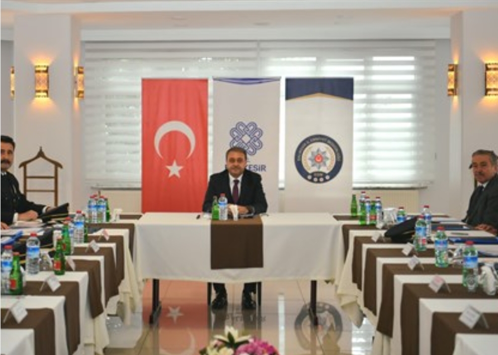 Balıkesir’in Asayiş Ve Güvenlik Toplantısı Gerçekleştirildi