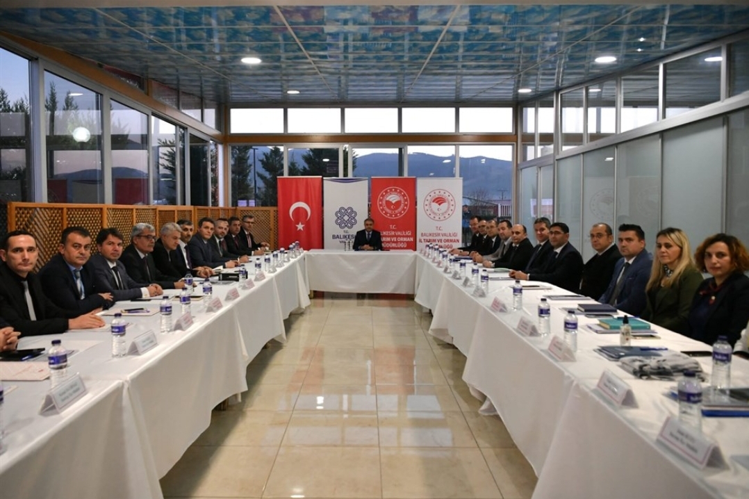 Bigadiç’te Tarım Değerlendirme Toplantısı