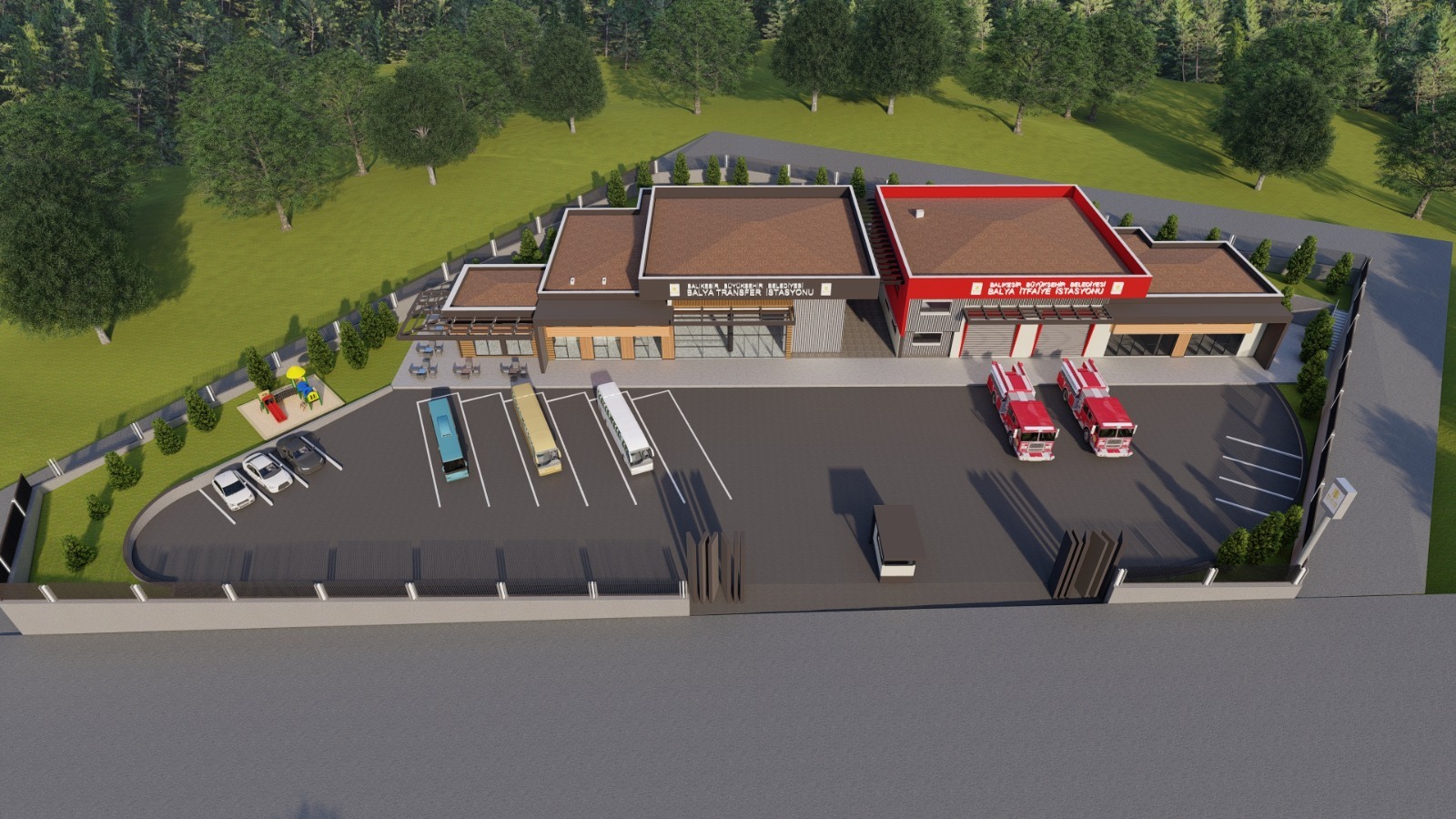 Balya’ya Terminal Ve İtfaiye İstasyonu