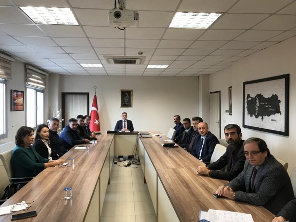 İlçe İdare Şube Başkanları Toplantısı Yapıldı
