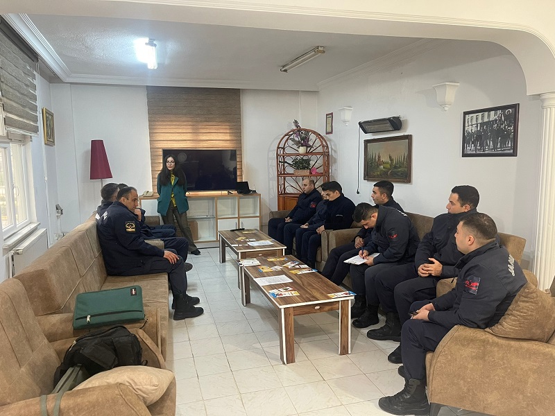 Jandarma Personeline Öfke Kontrolü, Stres Yönetimi Ve Şiddetsiz İletişim Eğitimi Verildi