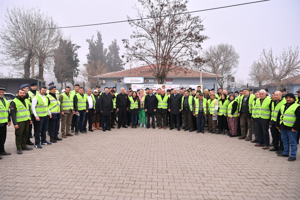 Balıkesir’de Reflektif Yelek Giy Görünür Ol Kampanyası