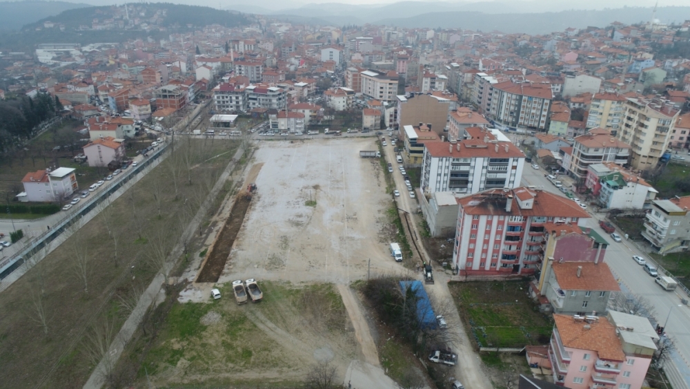 Dursunbey Kapalı Pazar Yeri Yapımına Başlandı