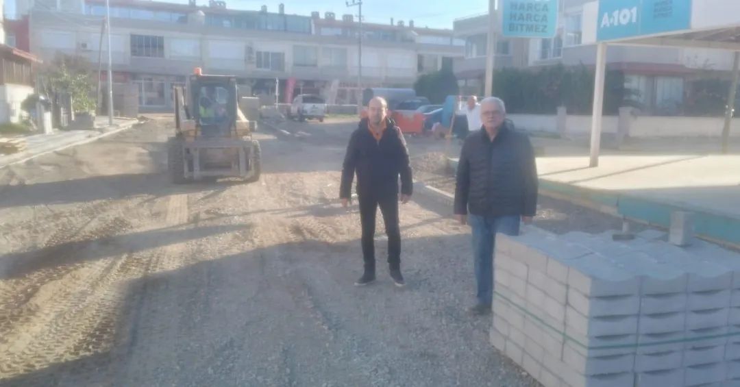 Başkan Deveciler Yol Çalışmalarını Yerinde İnceledi