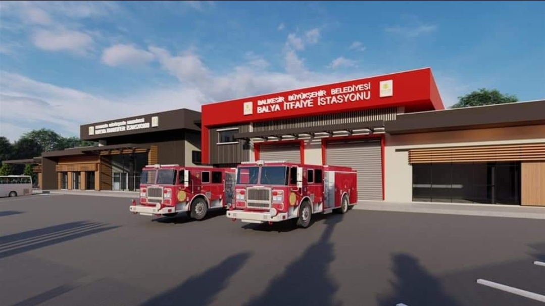 Balya İtfaiyesi Ve Terminali Tam Gaz