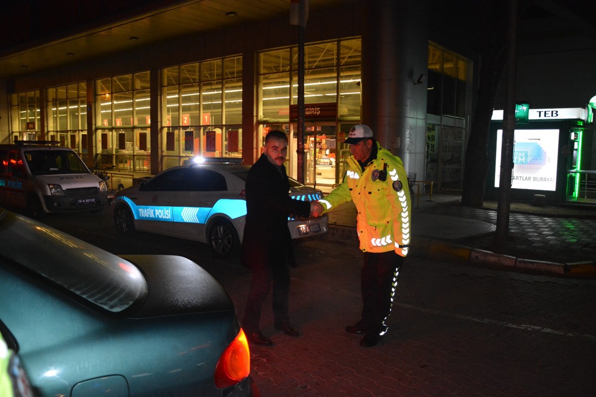 Kaymakam Odabaş Yeniyıl Gecesi Güvenlik Tedbirlerini Yerinde Denetledi