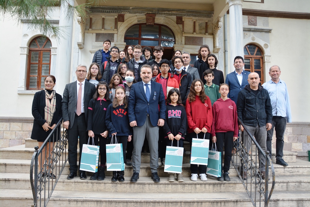 BİGEP Projesinde Dereceye Giren Öğrencilere Ödül Verildi