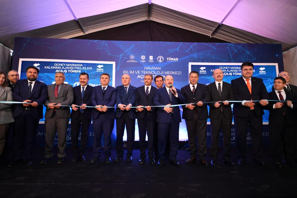 Havran’ da Bilim Ve Teknoloji Merkezi Açıldı