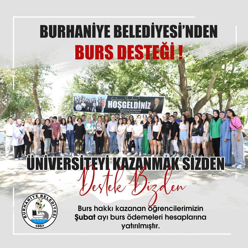 Burhaniye Belediyesi 250 Üniversite Öğrencinin Bursunu Hesaplarına Yatırdı