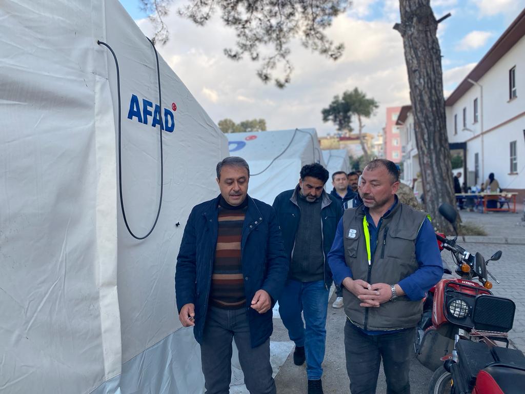 Vali Şıldak Deprem Bölgesi Osmaniye’ de