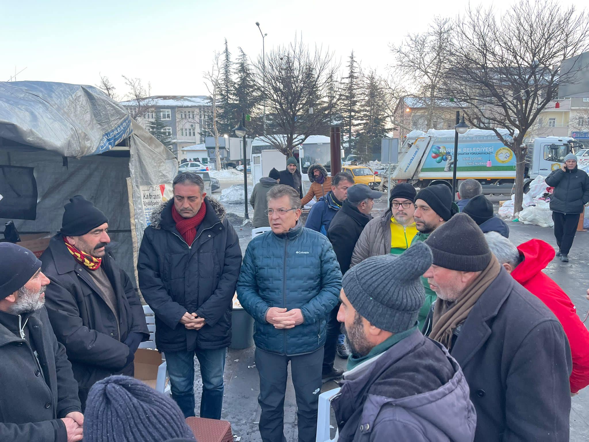 Başkan Arslan, Deprem Bölgesinde “Dayanışma ile yaralarımızı birlikte saracağız”