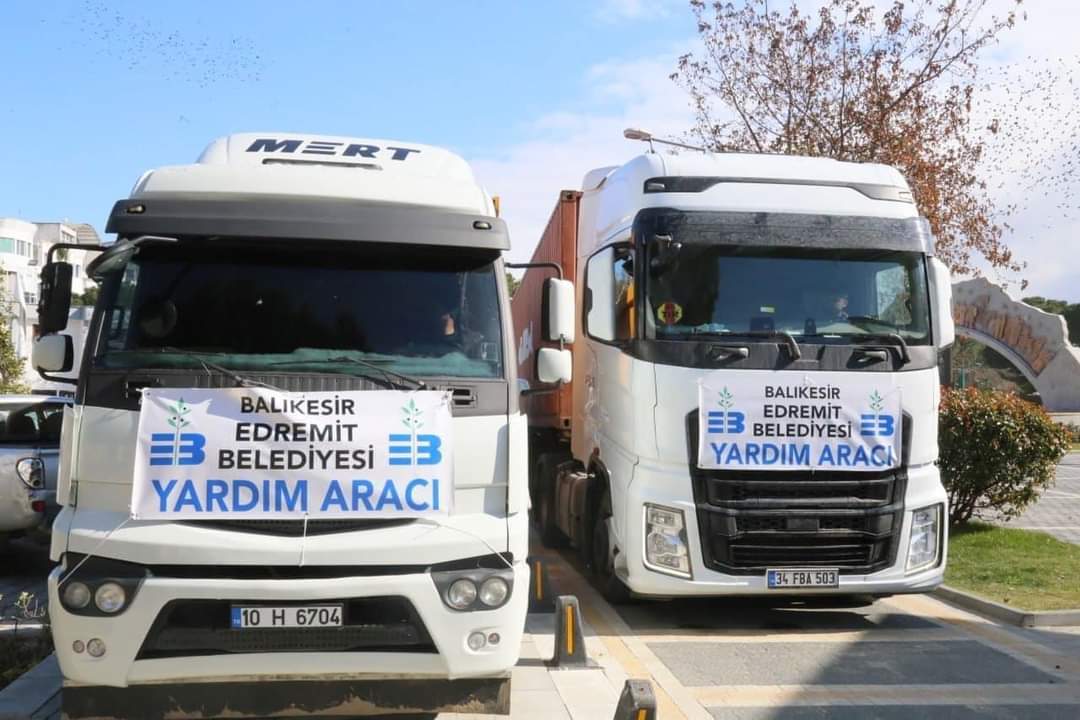 CHP Edremit İlçe Başkanlığından Depremzedeler İçin Yardım Kampanyası