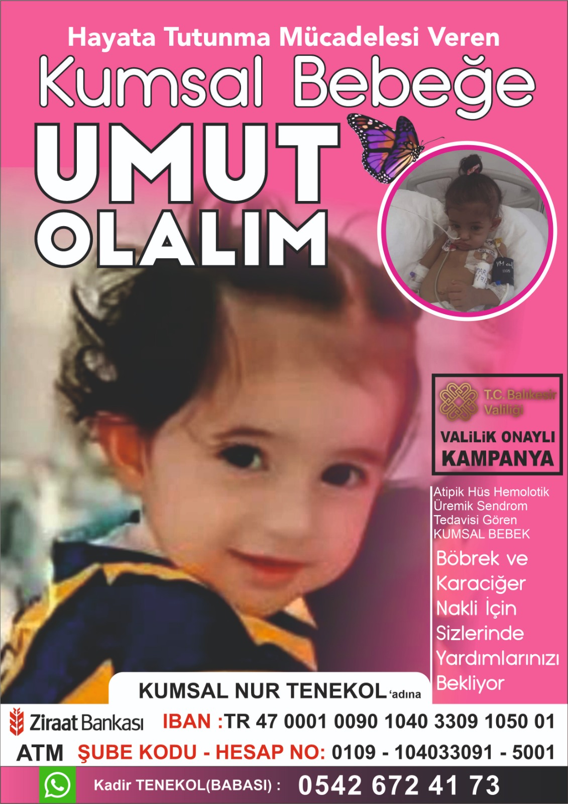 Kumsal Bebeğe Umut Olalım