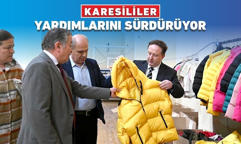 Karesi Belediyesinde Afet Yardım Kampanyası Devam Ediyor