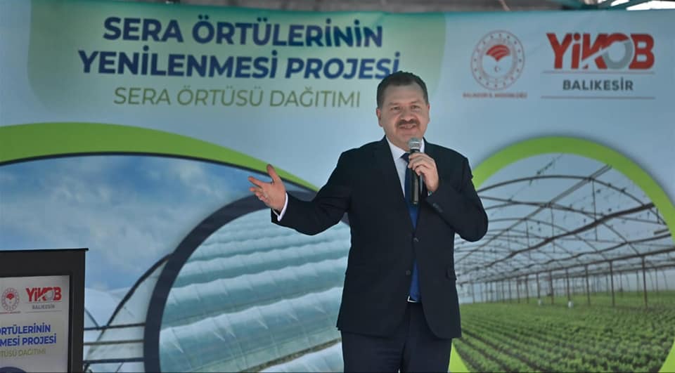 Balıkesir’de Örtü Altı Üretime Destek