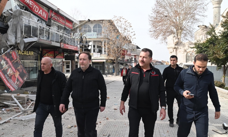 Başkan Orkan Deprem Bölgesi Malatya’da