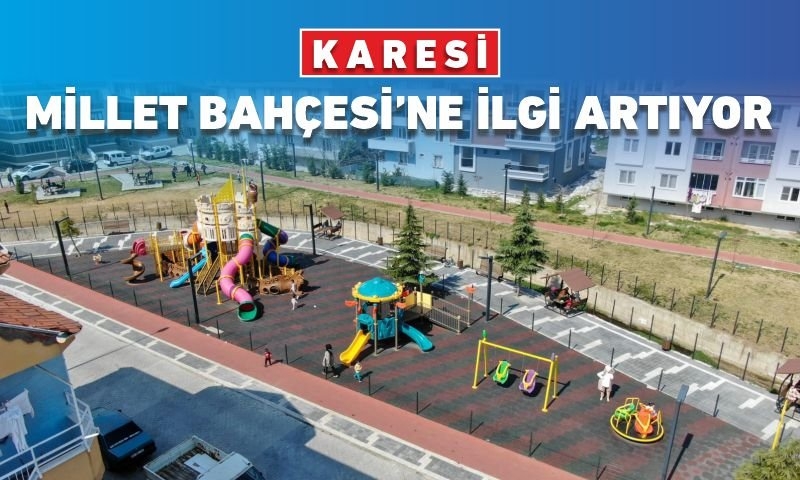 Baharın Gelmesiyle Millet Bahçesine İlgi Büyük