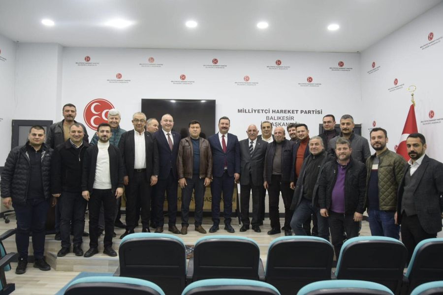 Balıkesir’ de MHP İl Başkanlığına Cevdet Gürcan Getirildi