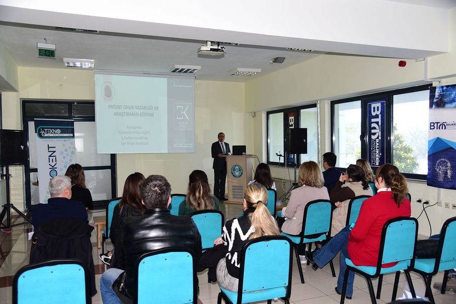 BAÜN TTO ve Balıkesir Teknokent Ortaklığında Patent Okur Yazarlığı Araştırması Eğitimi