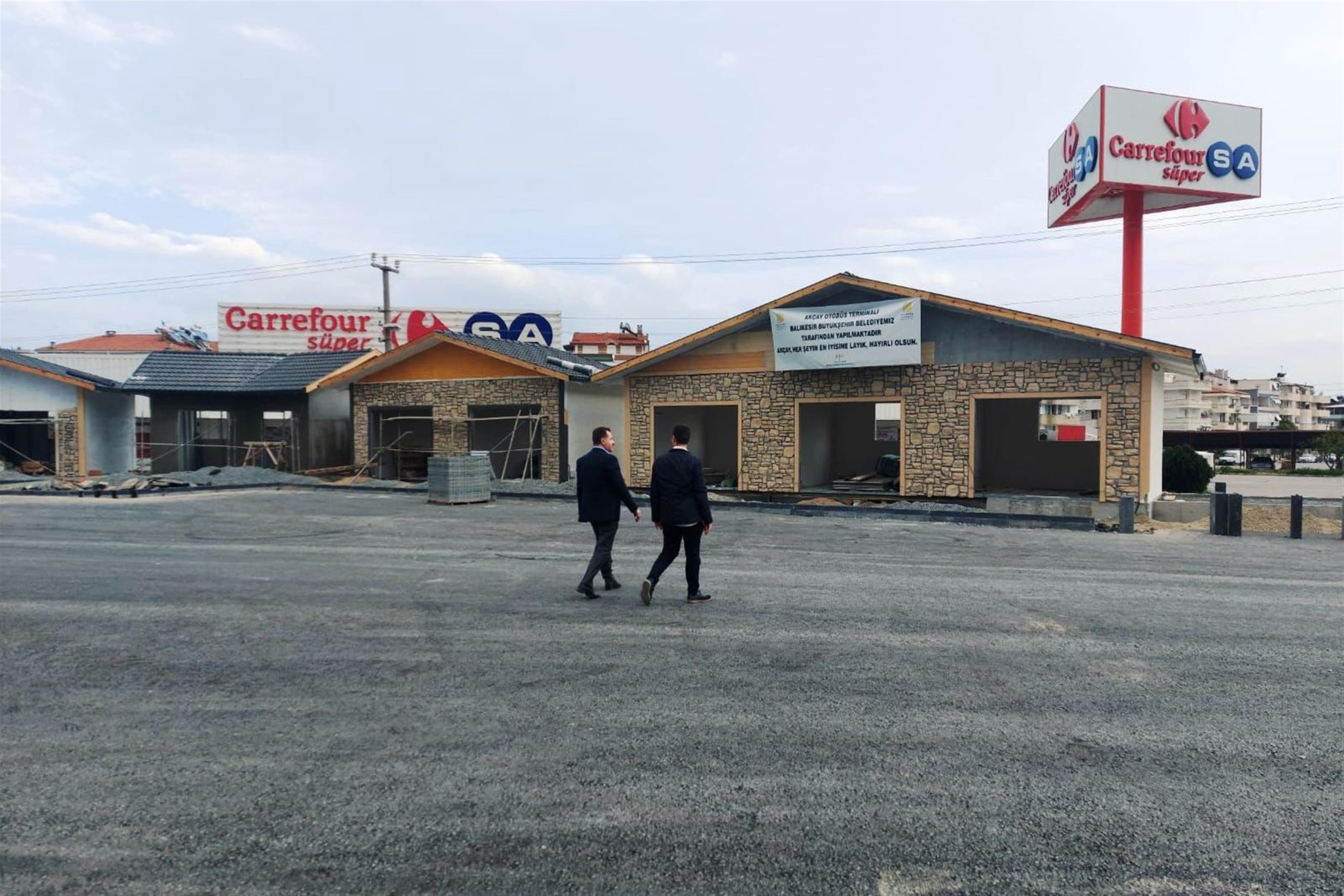 Akçay Terminali Yenileniyor