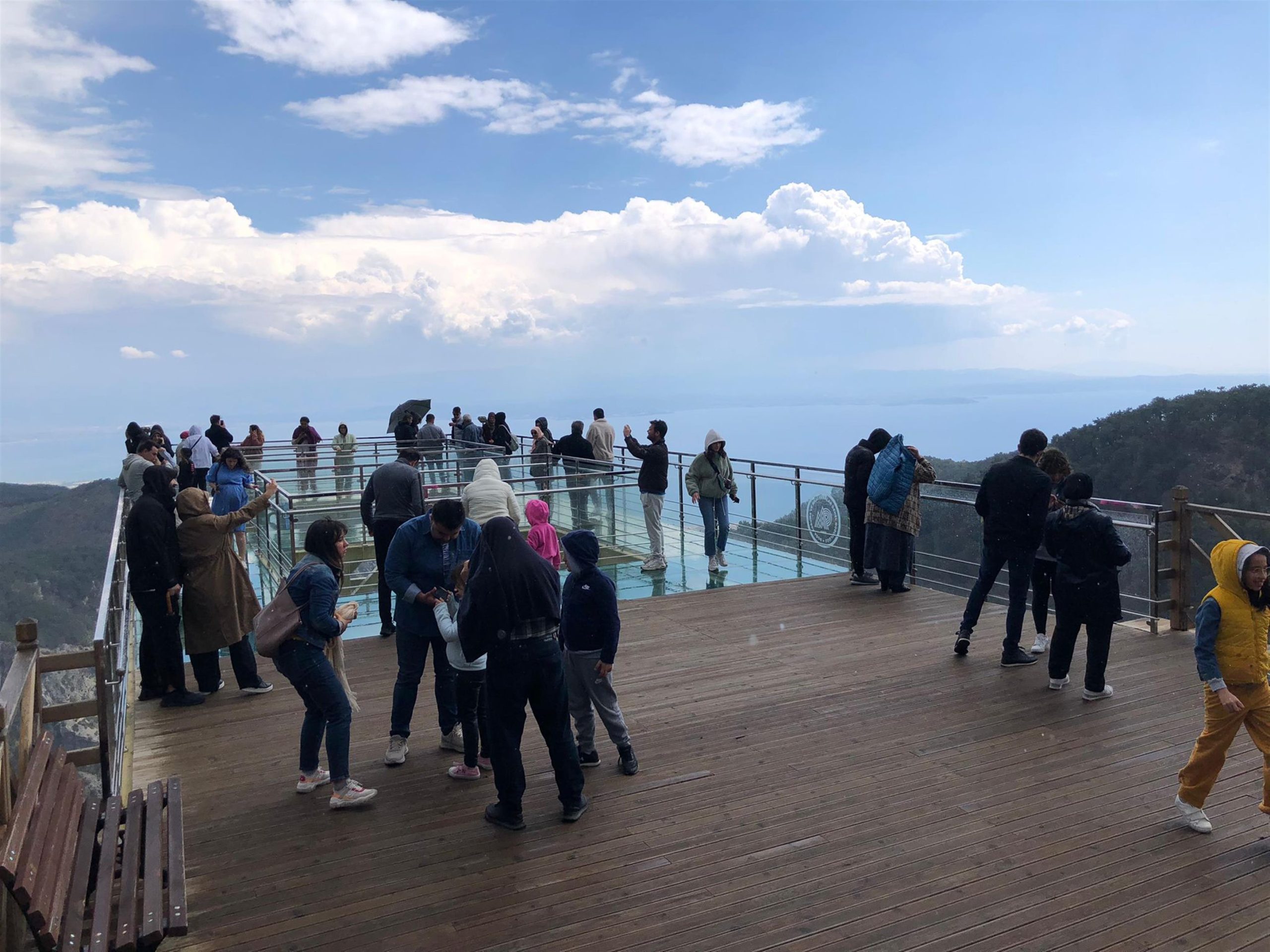 Bayram’da Cam Seyir Terasına İlgi Büyüktü