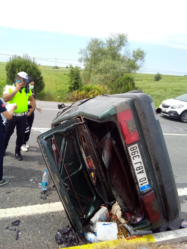 Edremit’te Kazada 1 kişi Öldü