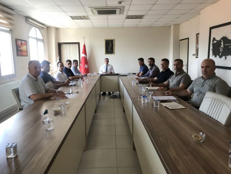 Bağımlılıkla mücadele ilçe koordinasyon kurulu toplantısı