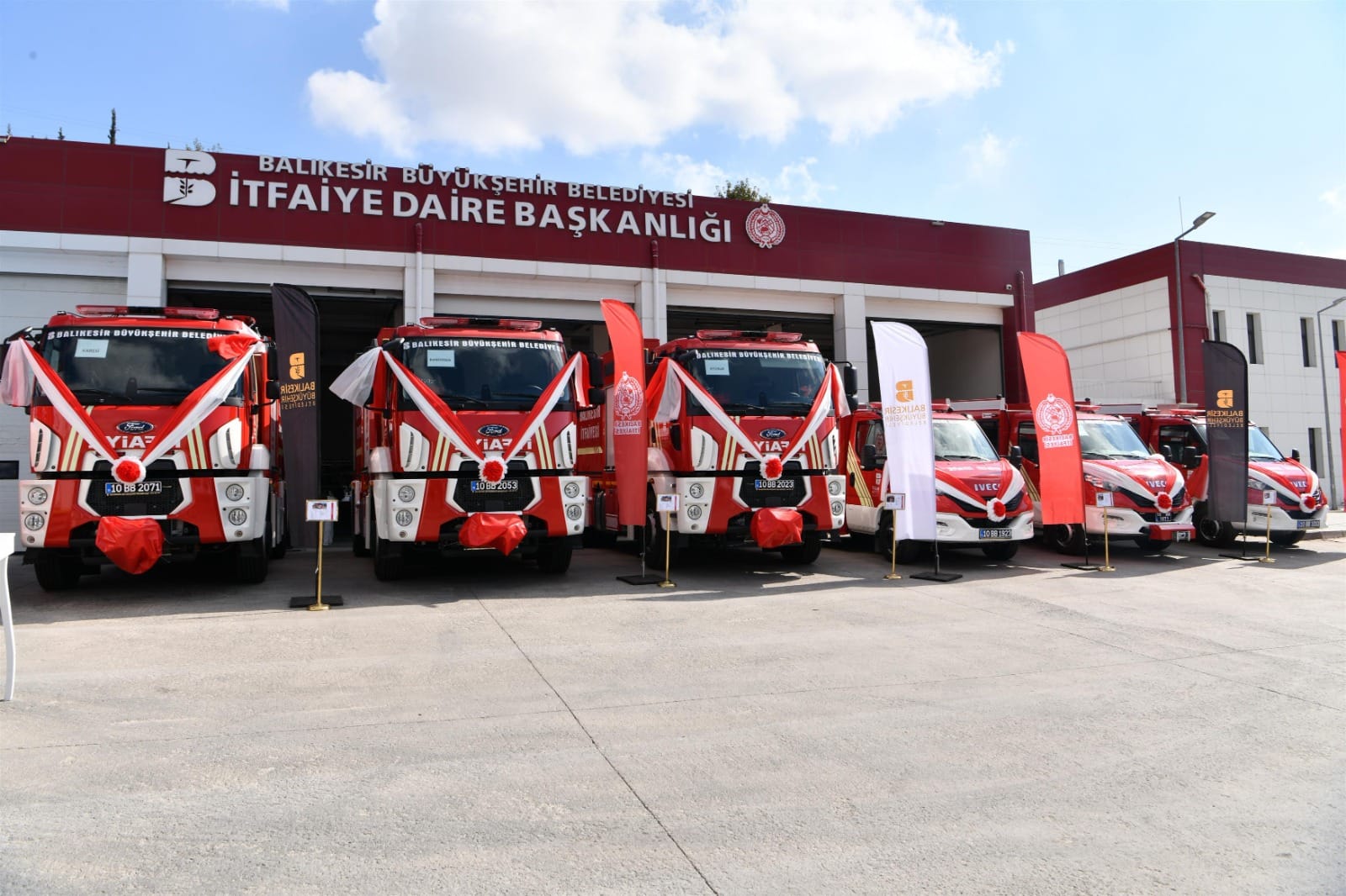 İtfaiye teşkilatına 42 milyon liralık yeni envanter desteği