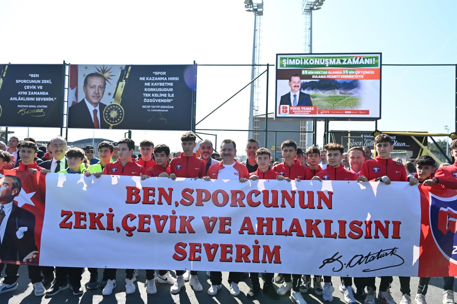 Genç sporcuların gözünden Yücel Yılmaz;