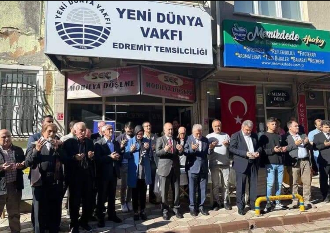 Yeni Dünya Vakfı Edremit Temsilciliği açıldı.
