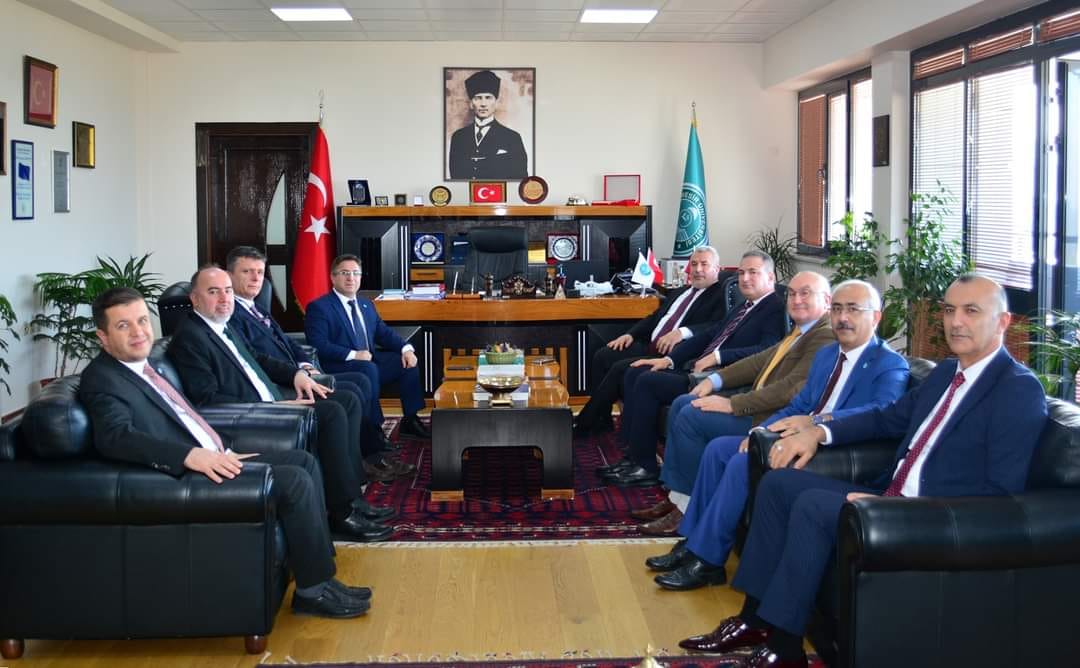 BAÜN Rektörü Prof. Dr. Yücel Oğurlu’ya Ziyaret