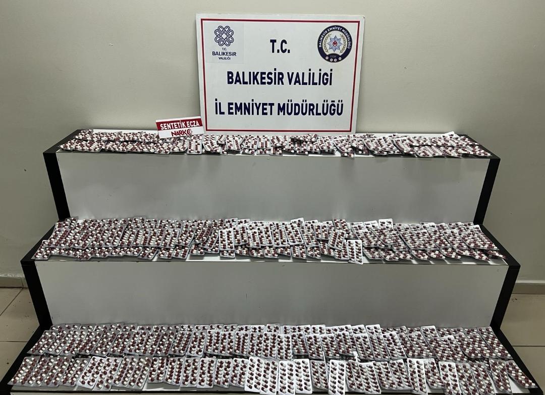  Edremit’te Uyuşturucu Operasyonu 5556 adet Galara Yakalandı
