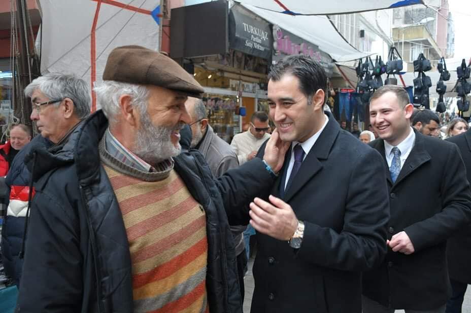 MUHAMMED VURMAZ’A ÇARŞAMBA PAZARINDA BÜYÜK İLGİ