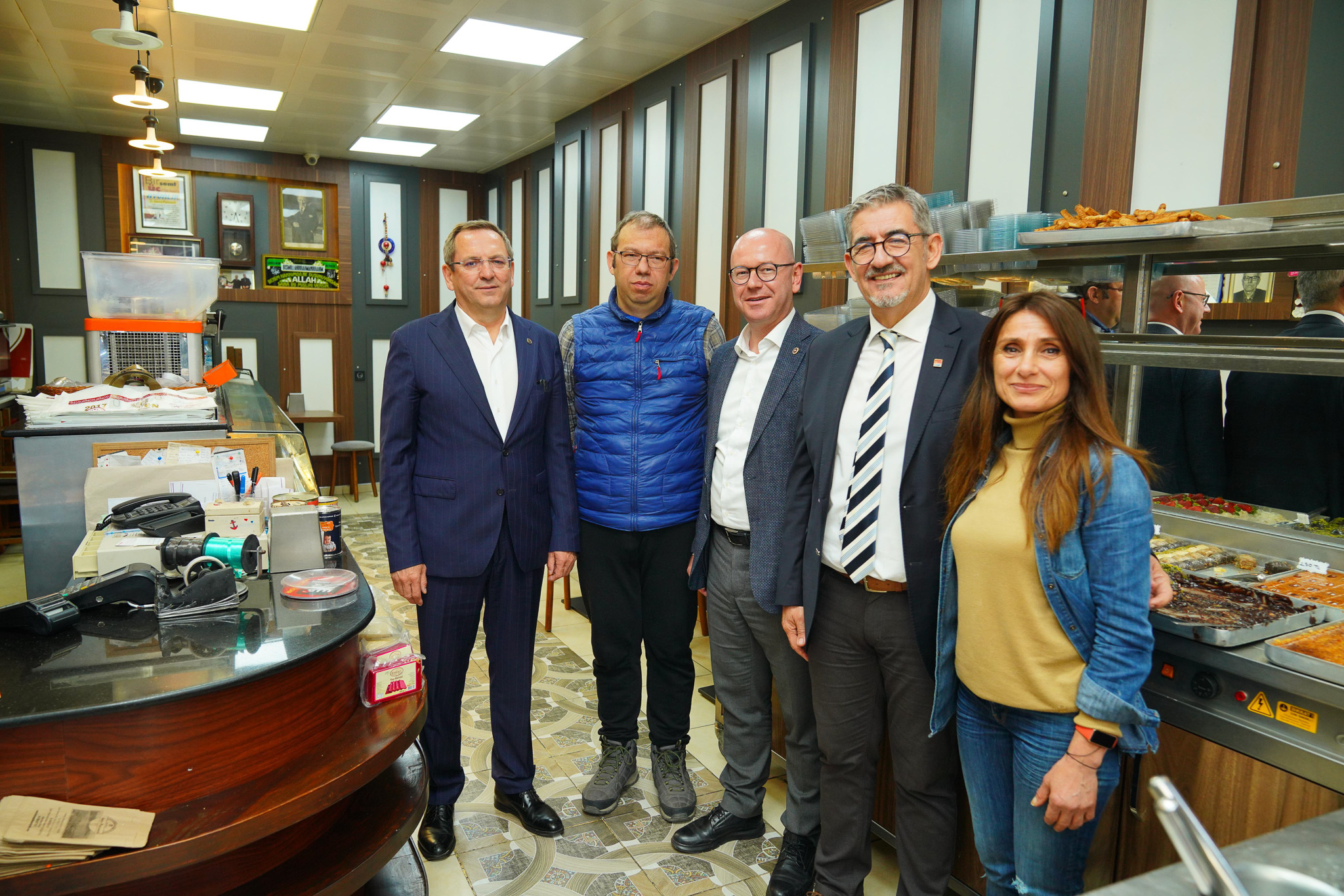 CHP İL BAŞKANI KÖYBAŞI VE MİLLETVEKİLİ SARI’DAN MESUT ERGİN’E TAM DESTEK