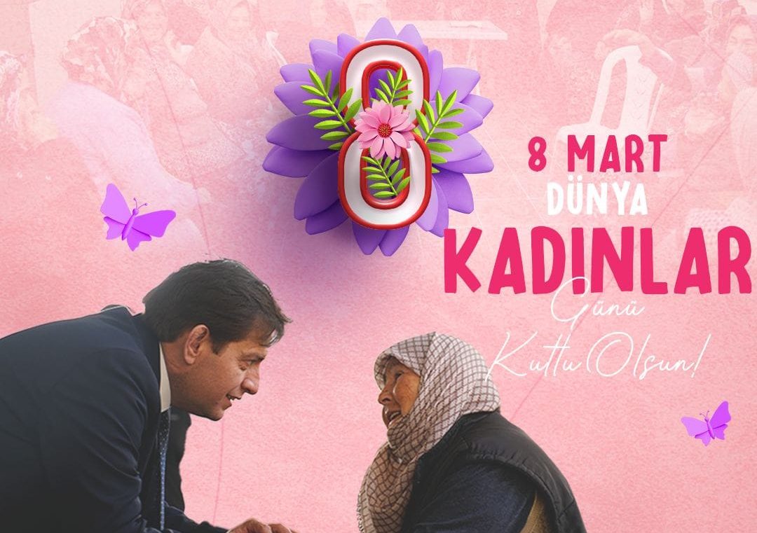 Cumhur İttifakı Burhaniye Belediye Başkan Adayı Mustafa Aysel’in 8 Mart Mesajı