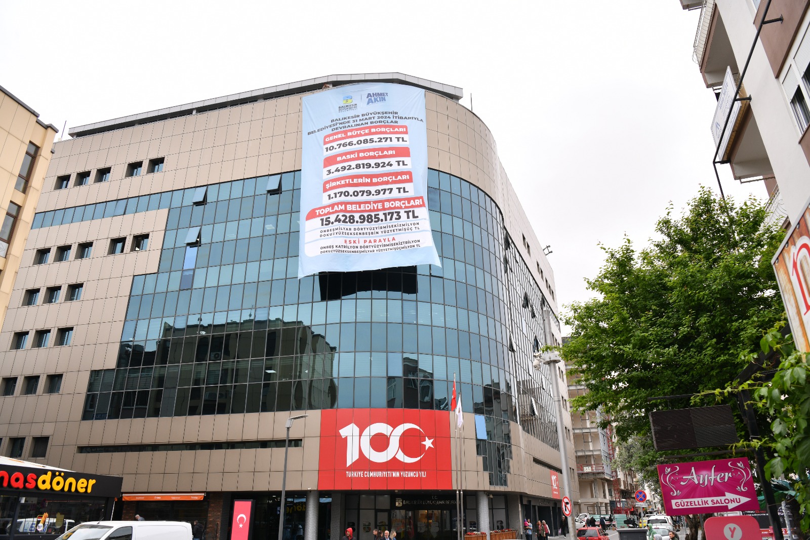 Balıkesir Büyükşehir’de devralınan toplam borç: 15.5 Milyar TL