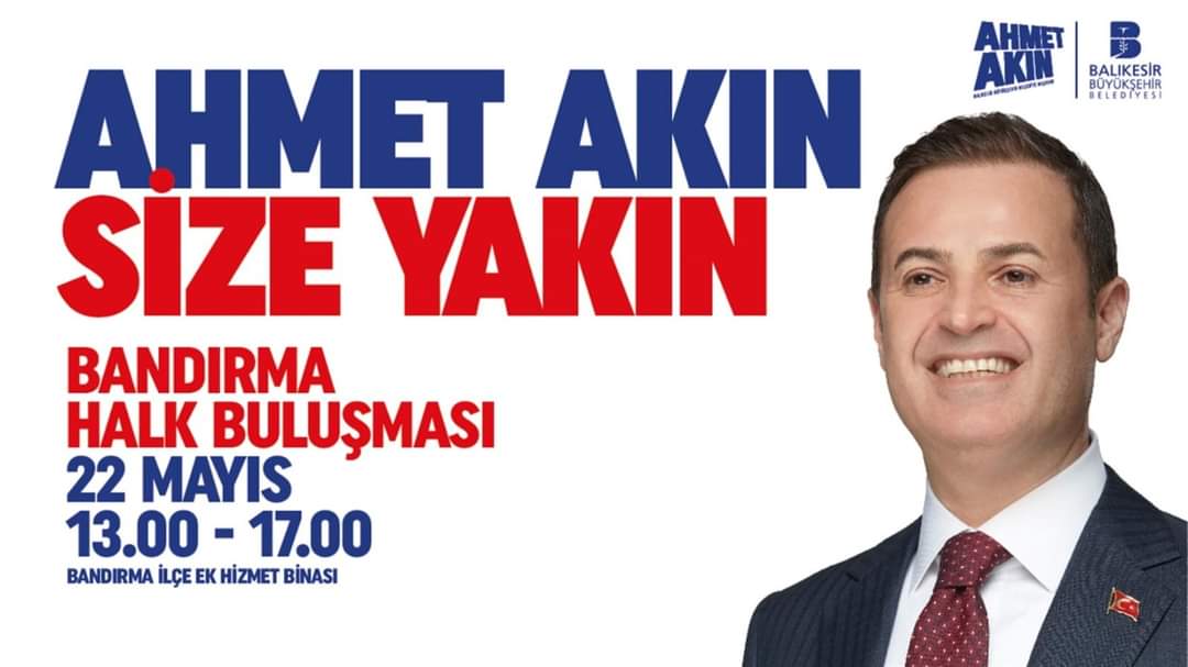 Başkan Akın, Halk Günleri’nde vatandaşlarla buluşacak