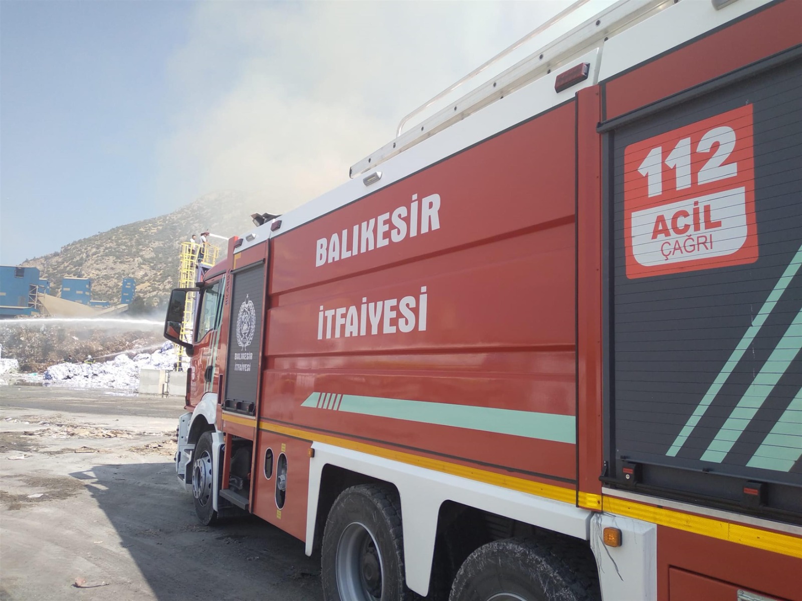 Balıkesir İtfaiyesi her yerde