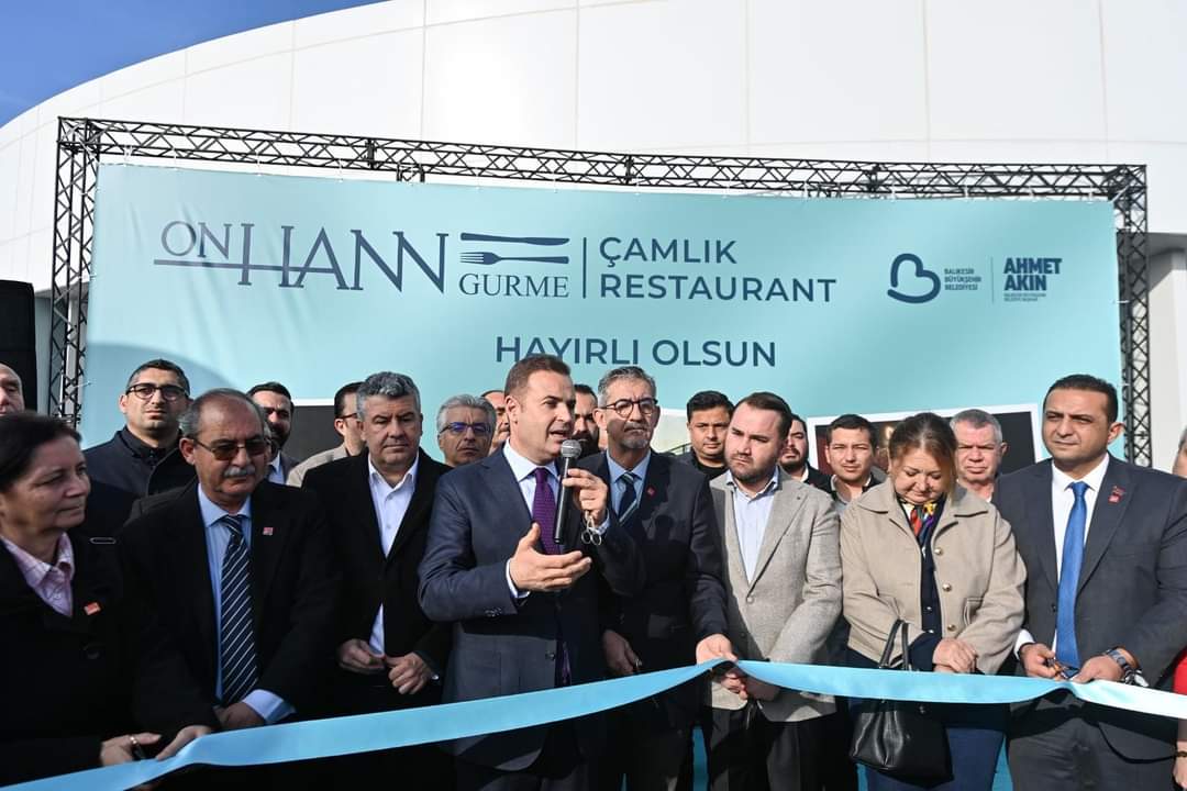 ‘Onhann Gurme Çamlık Restaurant’ hizmete açıldı