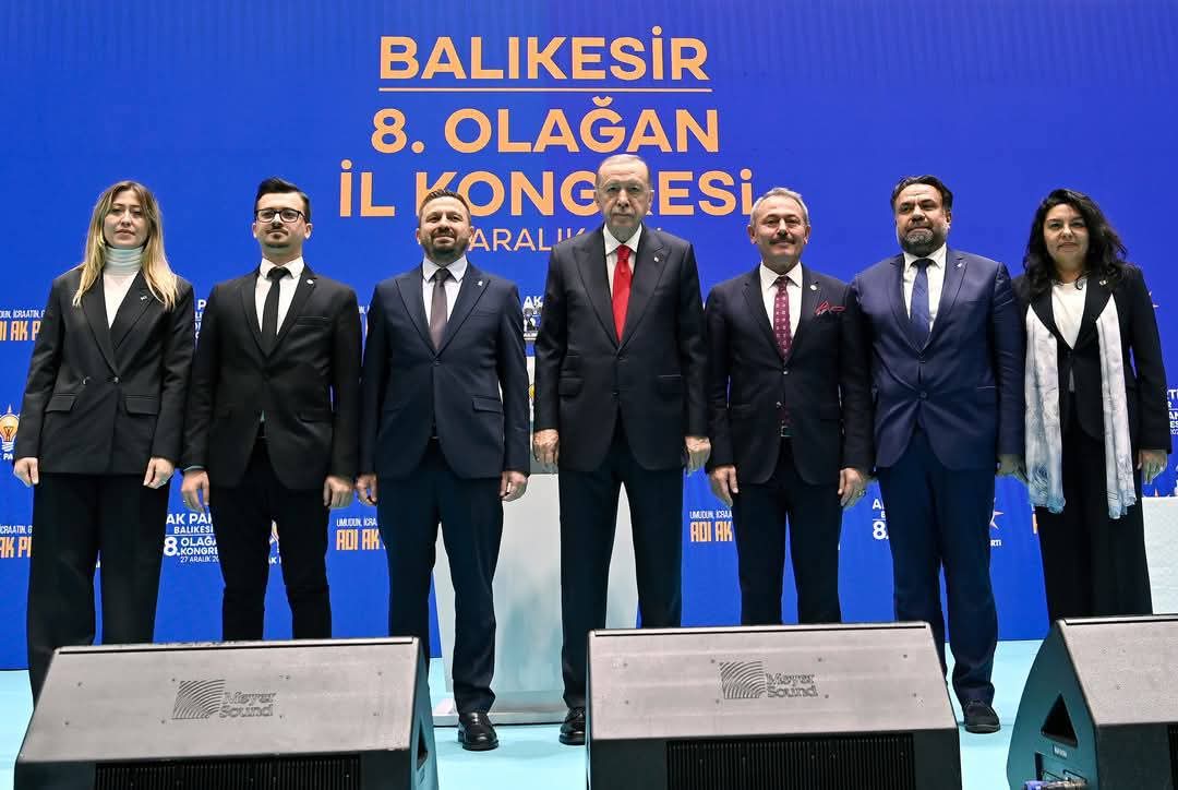 Cumhurbaşkanı Erdoğan, partisinin Balıkesir 8. Olağan İl Kongresi’nde konuştu