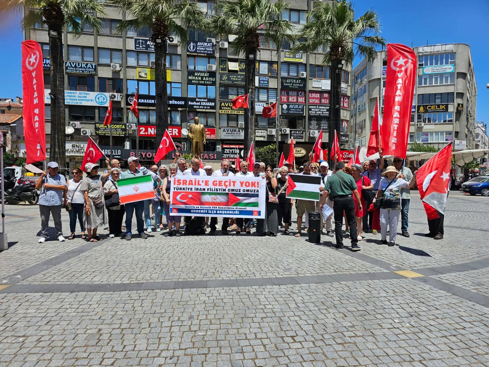 BAŞKAN BAYDI: “İSRAİL’E GEÇİT YOK”