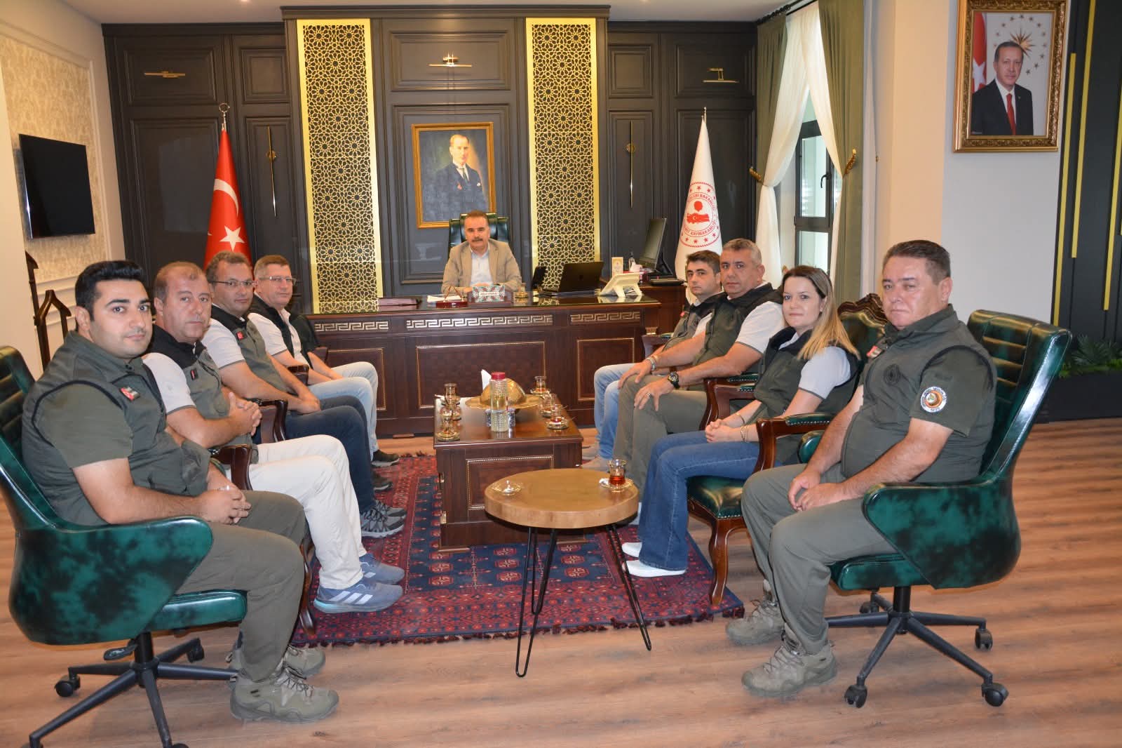 EDREMİT ORMAN KAHRAMANLARINA BAŞARI BELGESİ