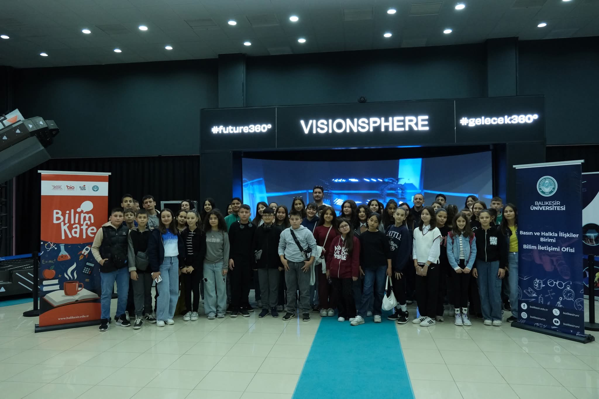 Geleceğin Kaşifleri Türkiye’nin İlk 360° Simülasyon Merkezini Keşfetti