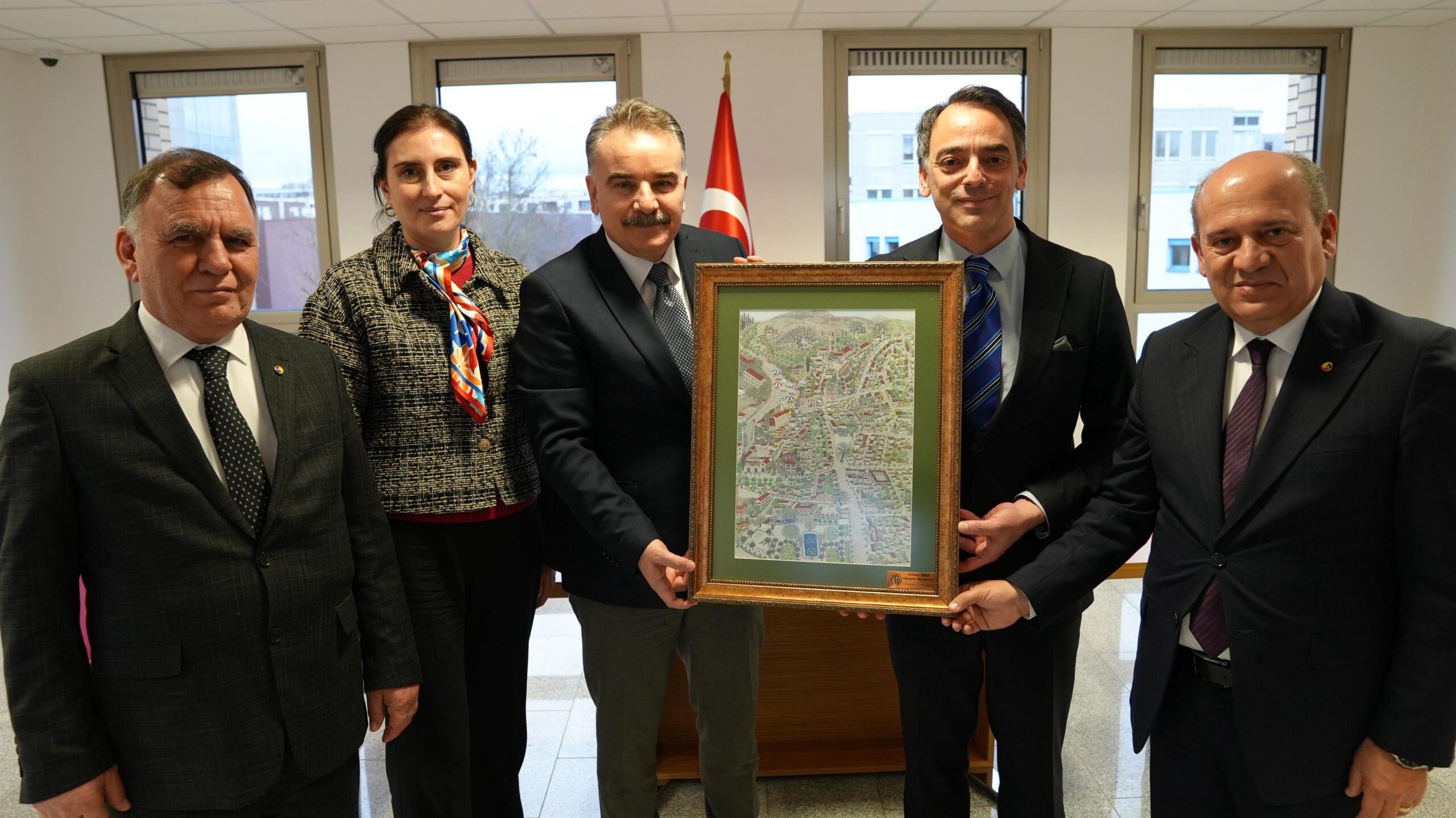 Edremit’ten Düsseldorf’a Turizm ve Ticaret Köprüsü